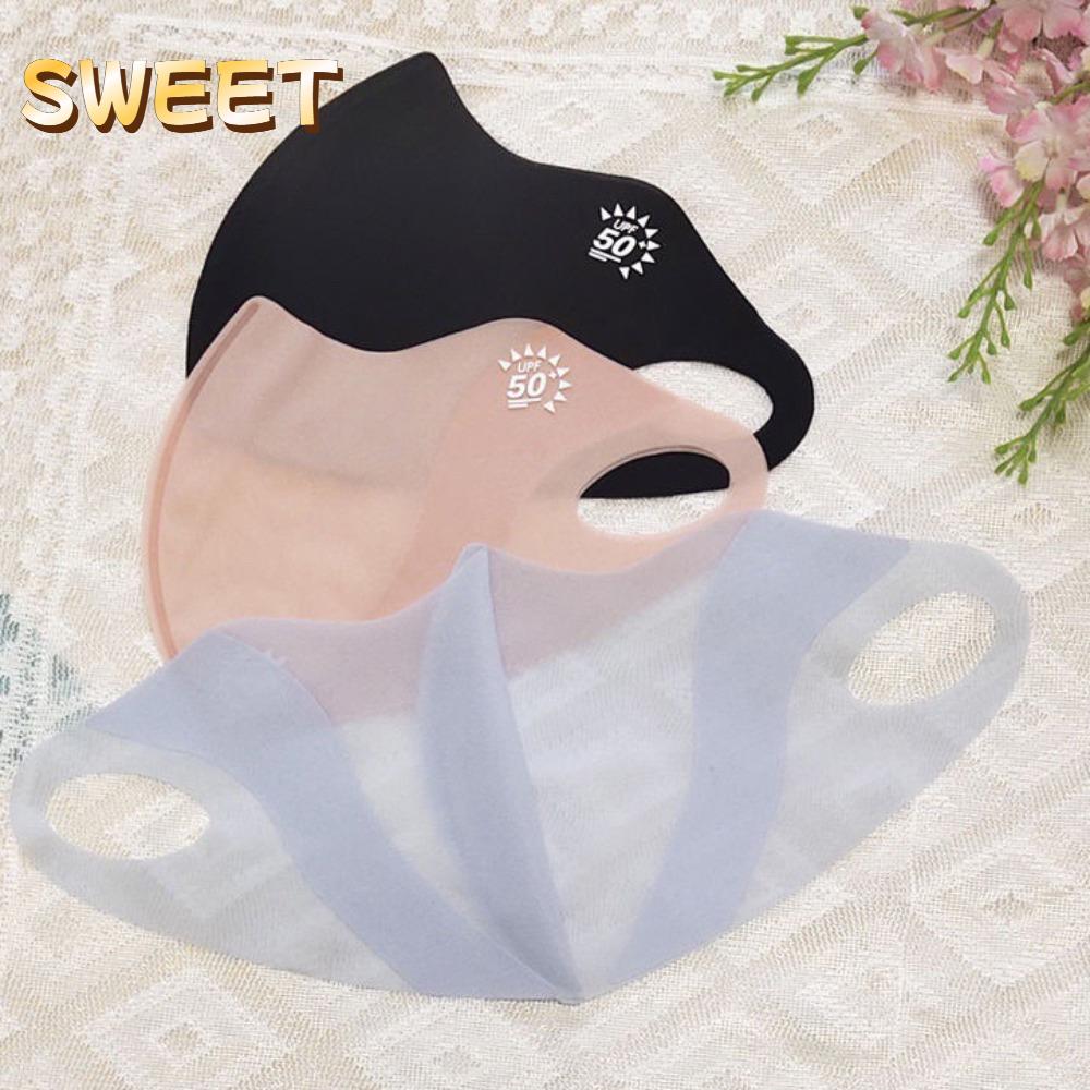 Cloth Face Mask Washable - Ultra ince Anti-uv Buz Ipek Güneşlik