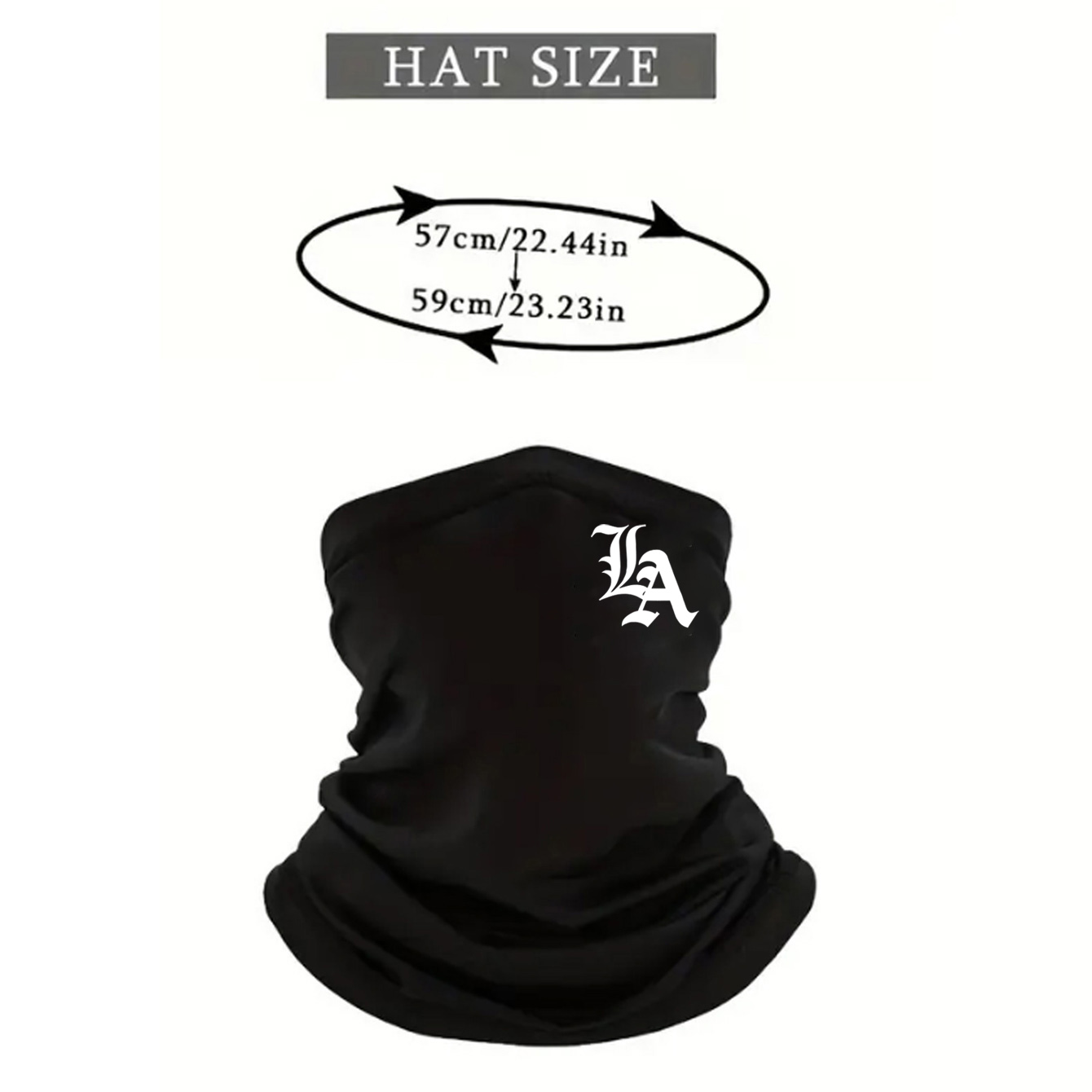 Balaclava Şapka LA Gotik Boyun - Cloth Face Mask Washable incelemesi ve fiyatı